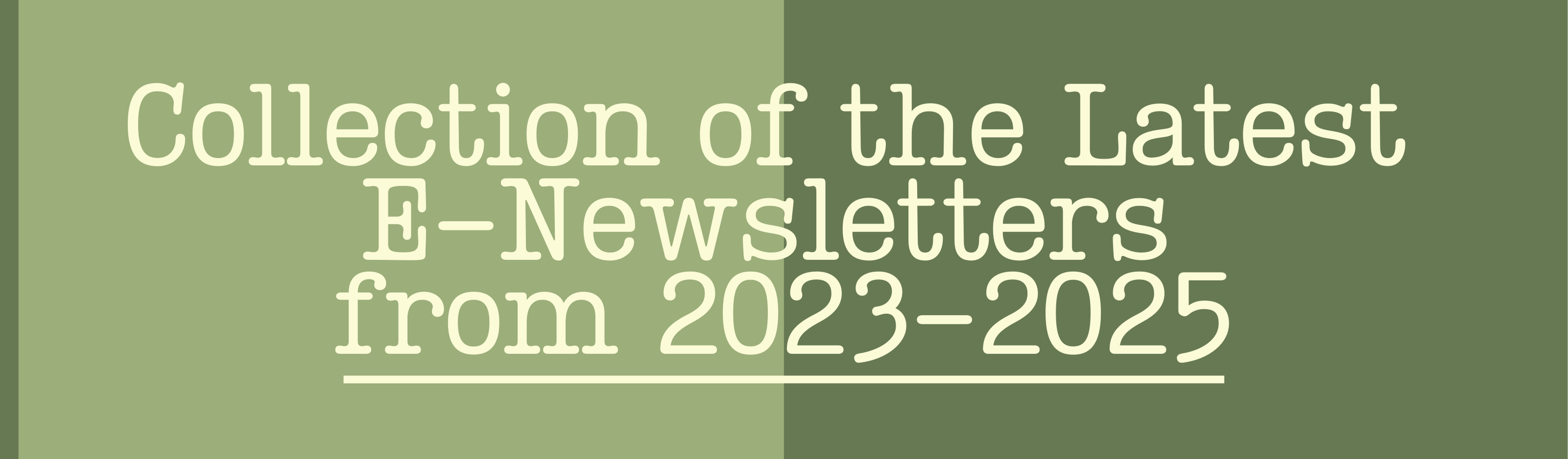 E-Newsletters